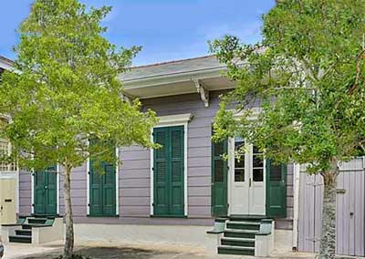 Spain Street in Marigny, exquisite home circa 1836 near the Mississippi River and the French Quarter in Fauburg Marigny | Latter & Blum Inc./REALTORS