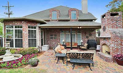 Evenings in Metairie are Pefect for Entertaining on the Patio | Latter & Blum Inc./REALTORS